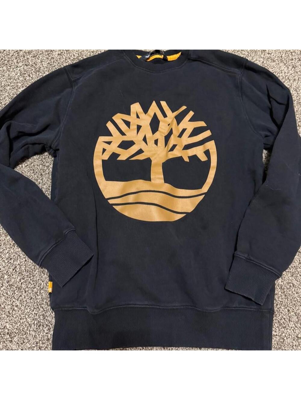 Timberland Men's Navy and Black Sweatshirt